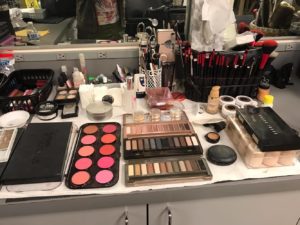Makeup Setup for Fuller House